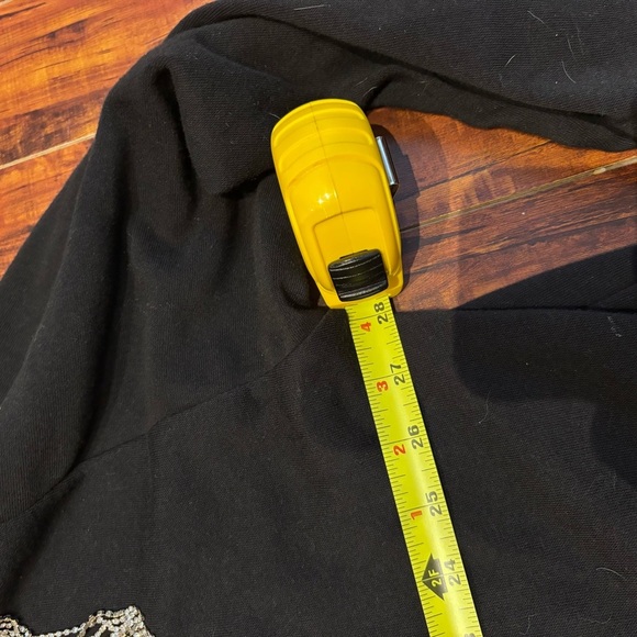 Western style Torrid Black crew neck with sparkling fringe size 3xl - Picture 11 of 13